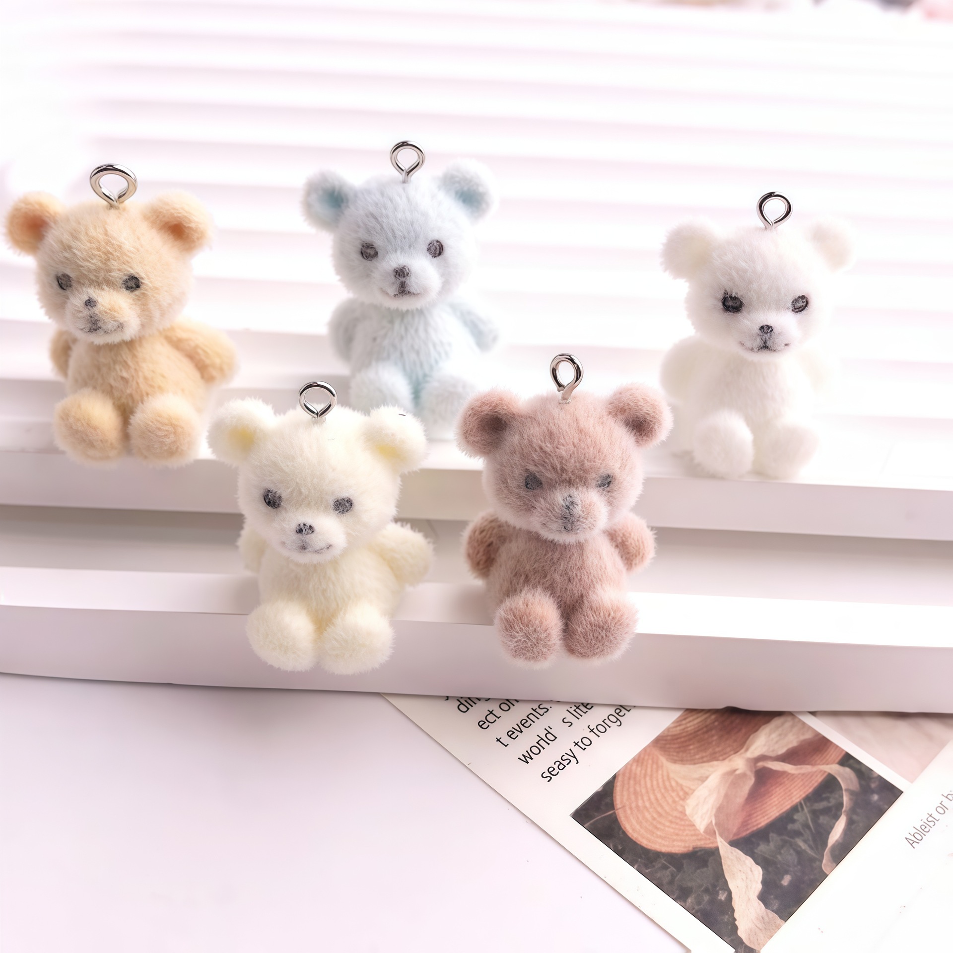 Resin Art Jewellery Kit - 5 peças de Charms de Resina