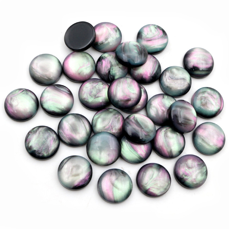 Resin Art Jewellery Kit - 40 peças 8mm 10mm 12mm cabochões