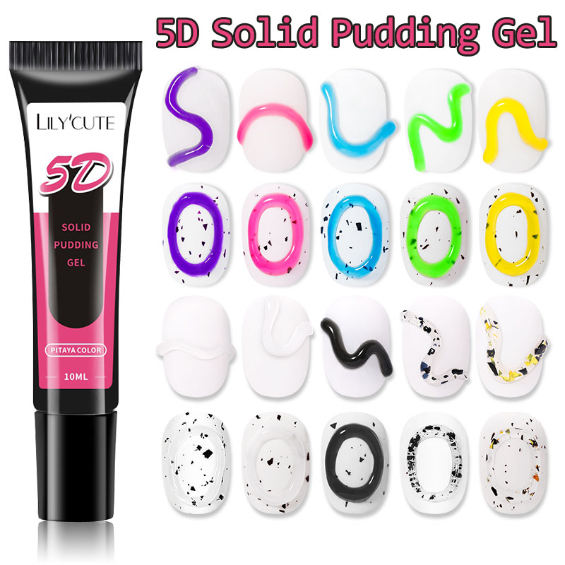 Resin Art Youtube - Lilycute 10ml 5d sólido pudim gel
