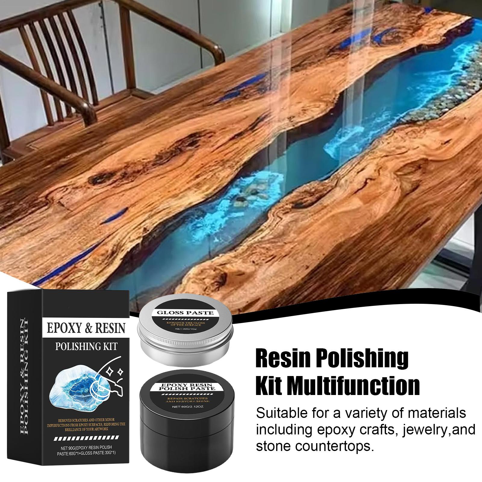 Resin Art For Beginners - Kit de Polimento para Resina Epóxi