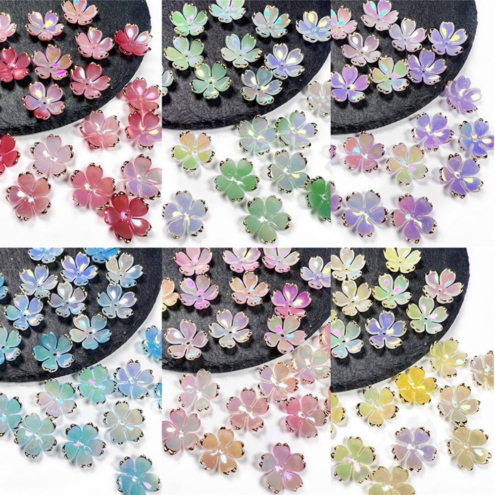 Resin Art Jewellery Kit - 50 peças/lote 19mm Contas de Acrílico