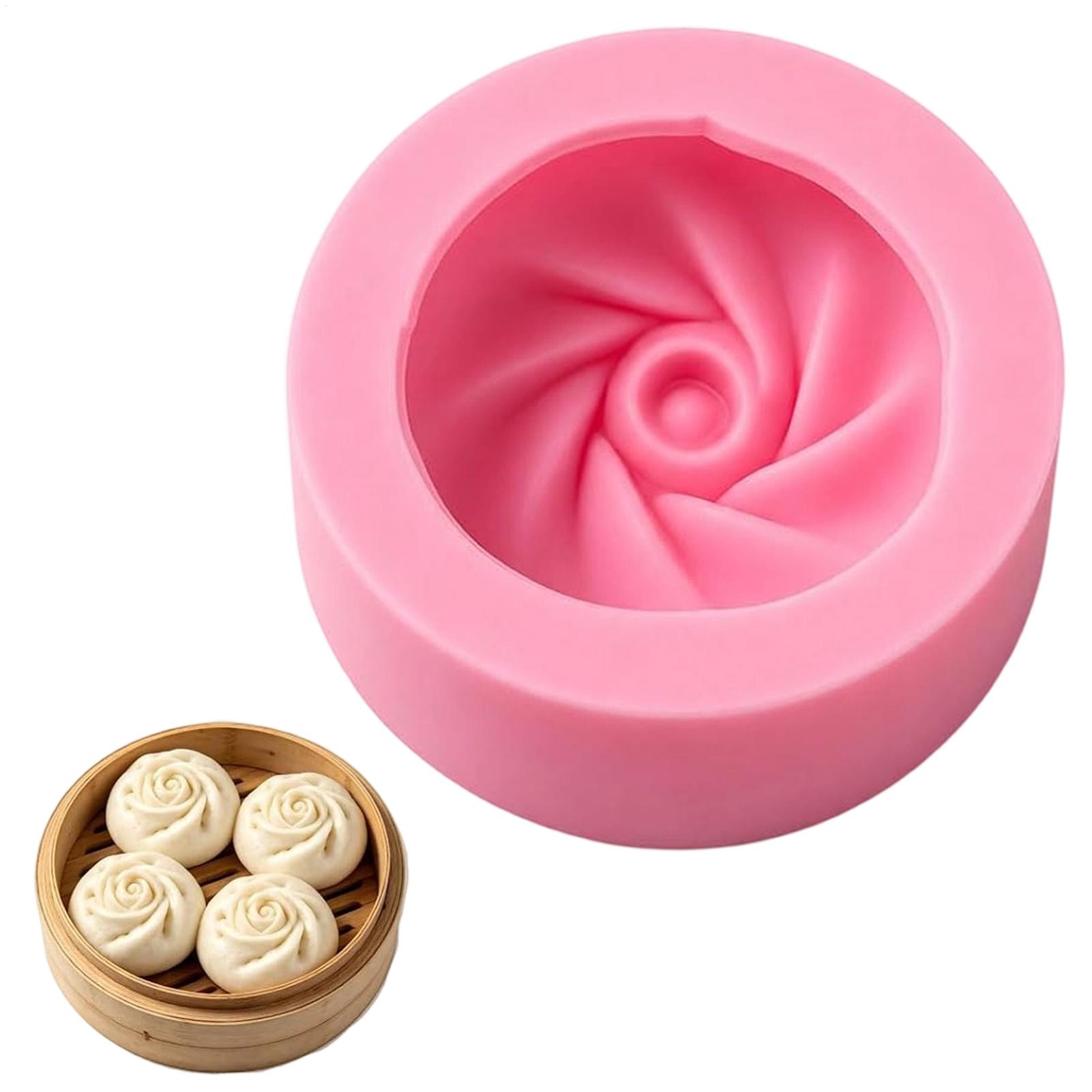 Resin Art Kitchen - Moldes de Silicone para Dumplings, Pães