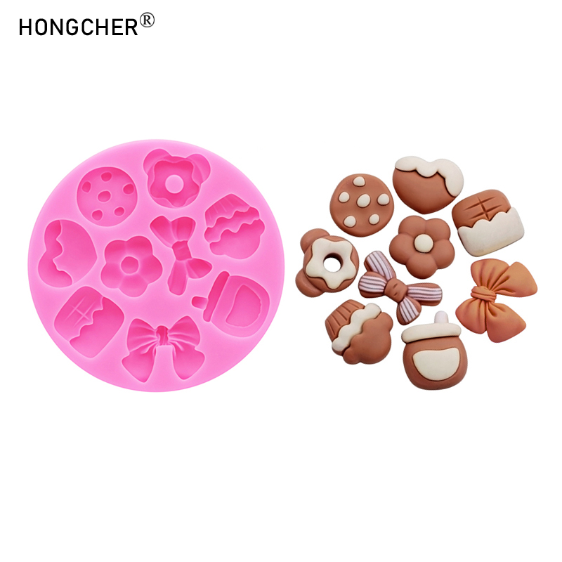 Resin Art Heart - Moldes de Silicone para Biscoitos, Doces,