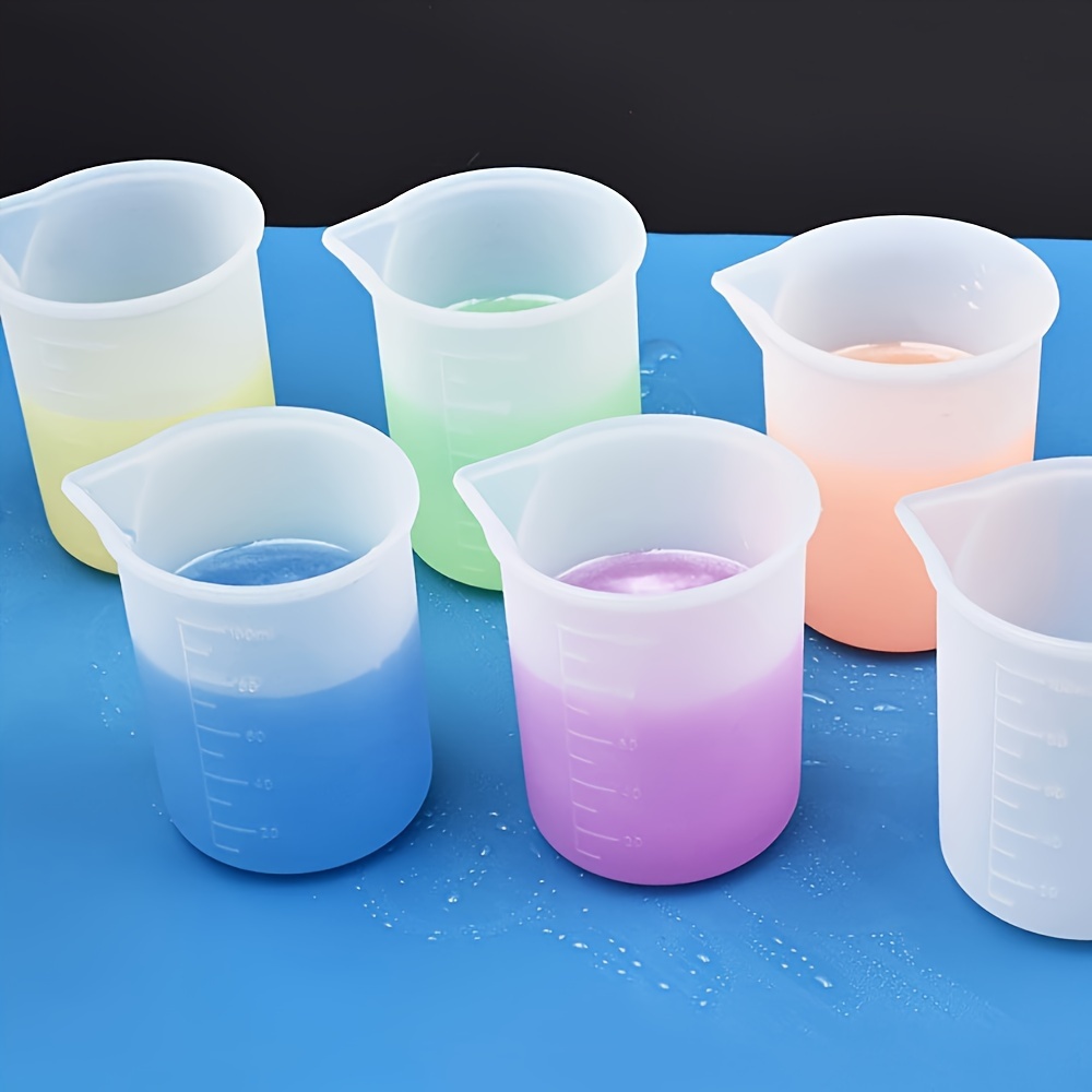 Resin Art Kitchen - Conjunto de 5 Copos Medidores de