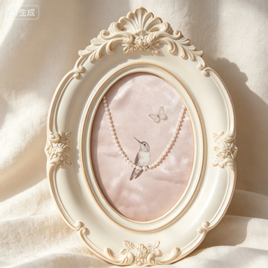 Resin Art For Photo Frame - Quadro de Parede Vintage Francês com