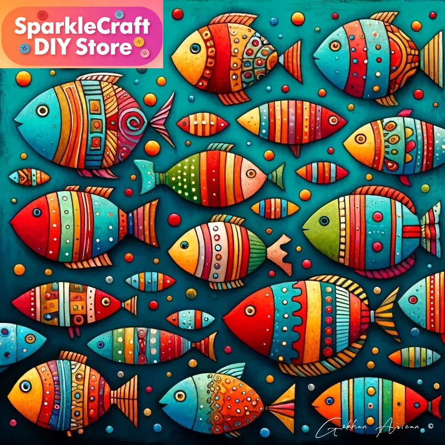 Resin Art For Beginners - Kit de Pintura Diamante 5D Escolha