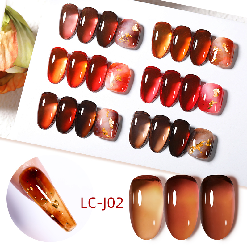 LILYCUTE 7ML Jelly Âmbar Gel U - Resin Art Varnish avaliação e preço