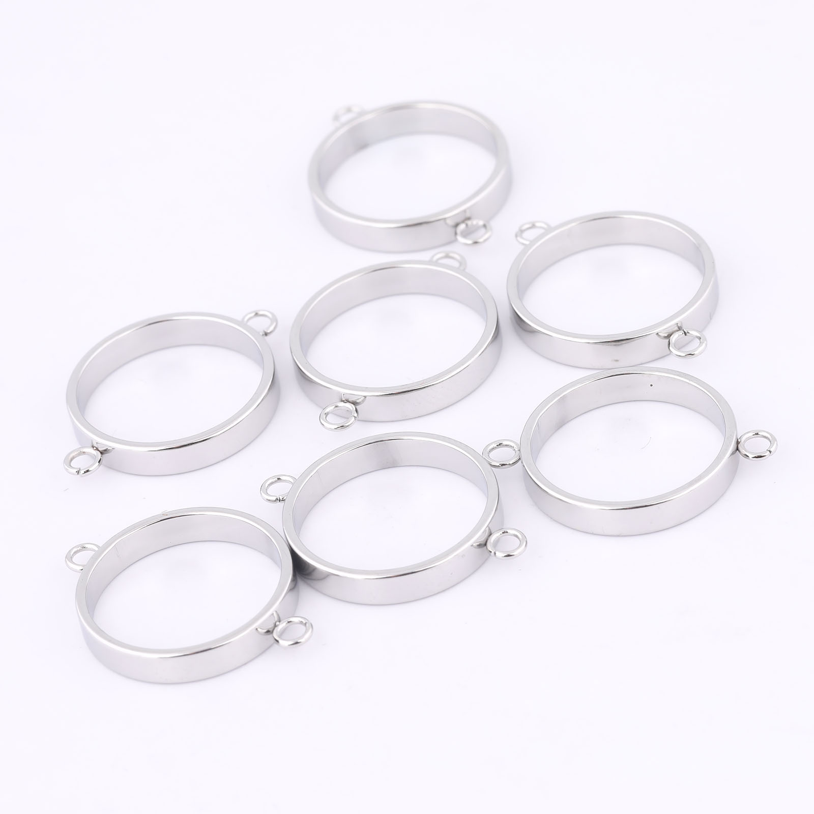 10 pçs de aço inoxidável 14mm  - Resin Art Jewellery Kit avaliação e preço