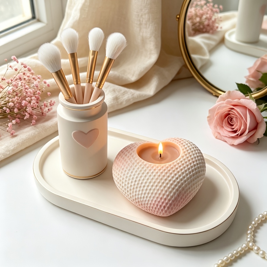 Conjunto de 3 moldes de silico - Resin Art Heart avaliação e preço