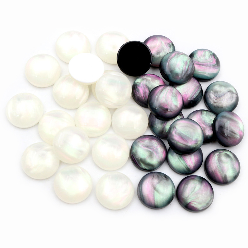 40 peças 8mm 10mm 12mm cabochõ - Resin Art Jewellery Kit avaliação e preço