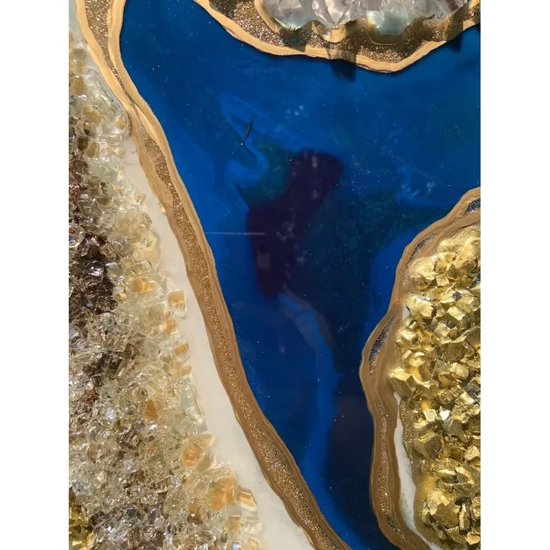 Decoração de Parede em Resina  - Resin Art Geode avaliação e preço