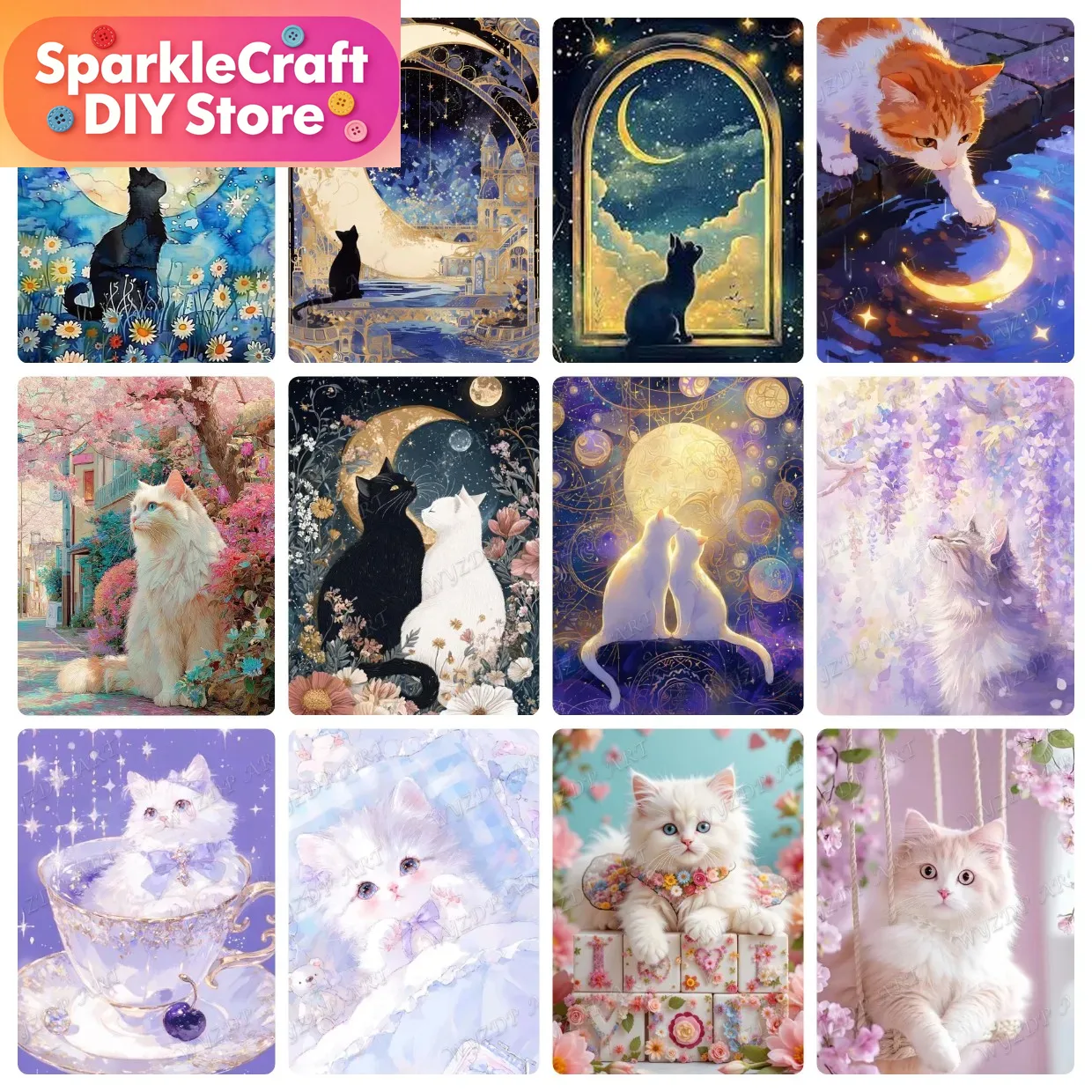 Kit de Pintura Diamante 5D DIY - Resin Art For Beginners avaliação e preço