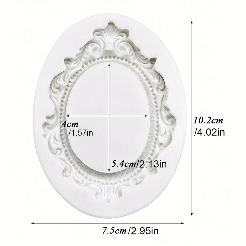 Molde de silicone estilo europ - Resin Art For Photo Frame avaliação e preço