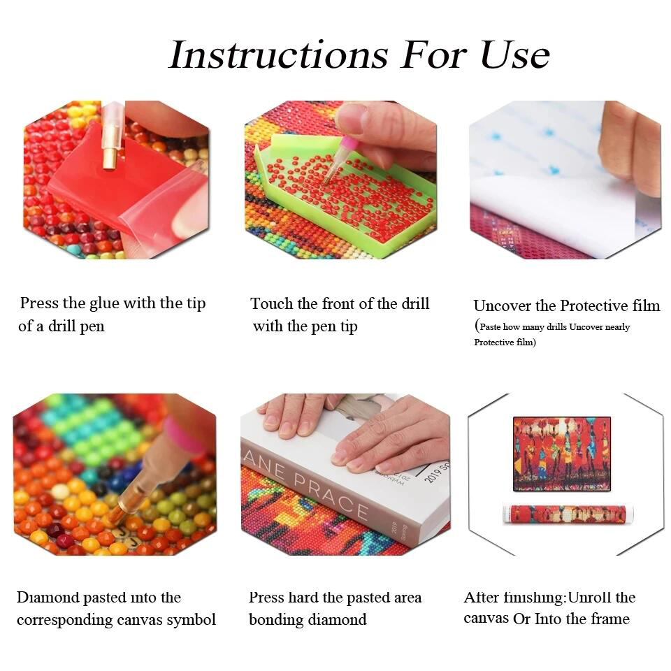 Pintura em Diamante 5D Sem Mol - Resin Art For Beginners avaliação e preço