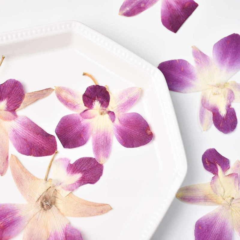 4 peças, Flores de Orquídea Bo - Resin Art For Photo Frame avaliação e preço