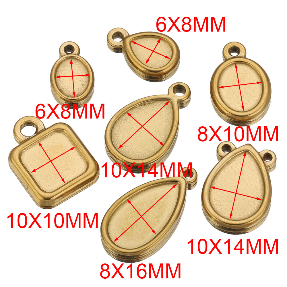 5 Peças de Aço Inoxidável: Bas - Resin Art Jewellery Kit avaliação e preço
