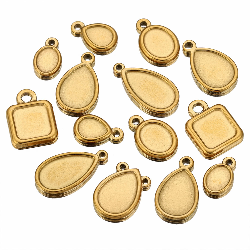 5 Peças de Aço Inoxidável: Bas - Resin Art Jewellery Kit avaliação e preço