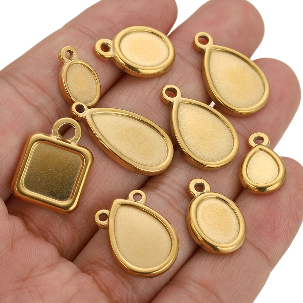 5 Peças de Aço Inoxidável: Bas - Resin Art Jewellery Kit avaliação e preço