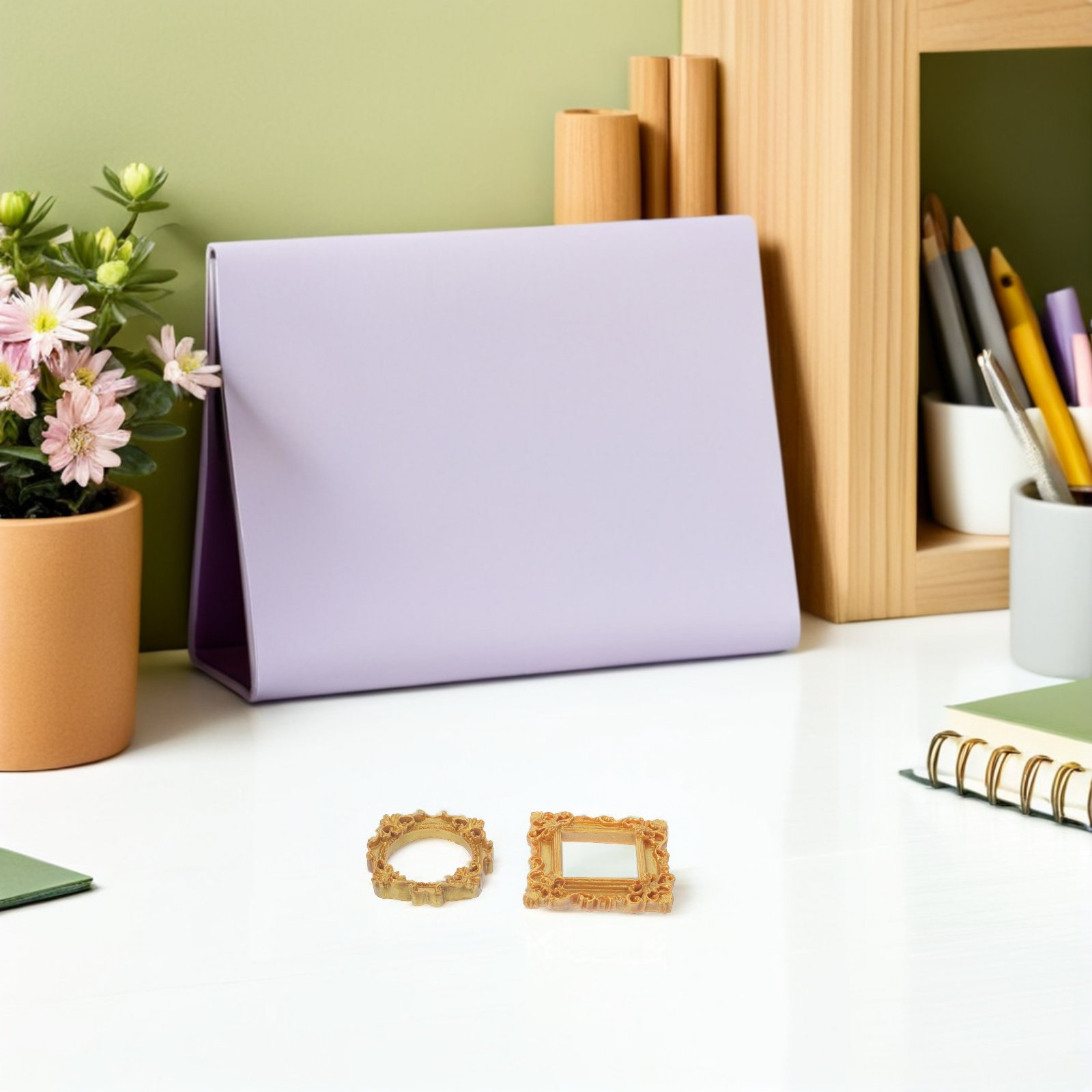 8 unidades de mini molduras de - Resin Art Foto avaliação e preço