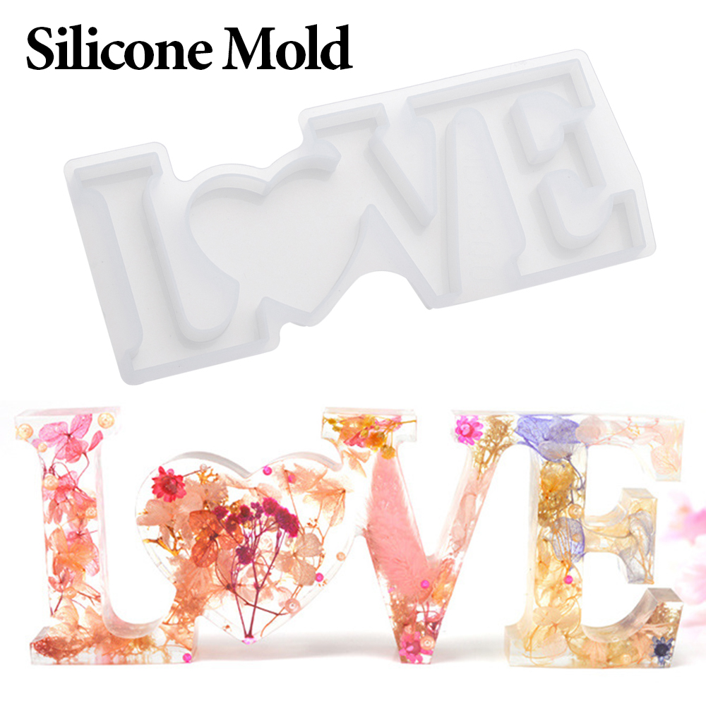 Molde de silicone em forma de  - Resin Art Heart avaliação e preço