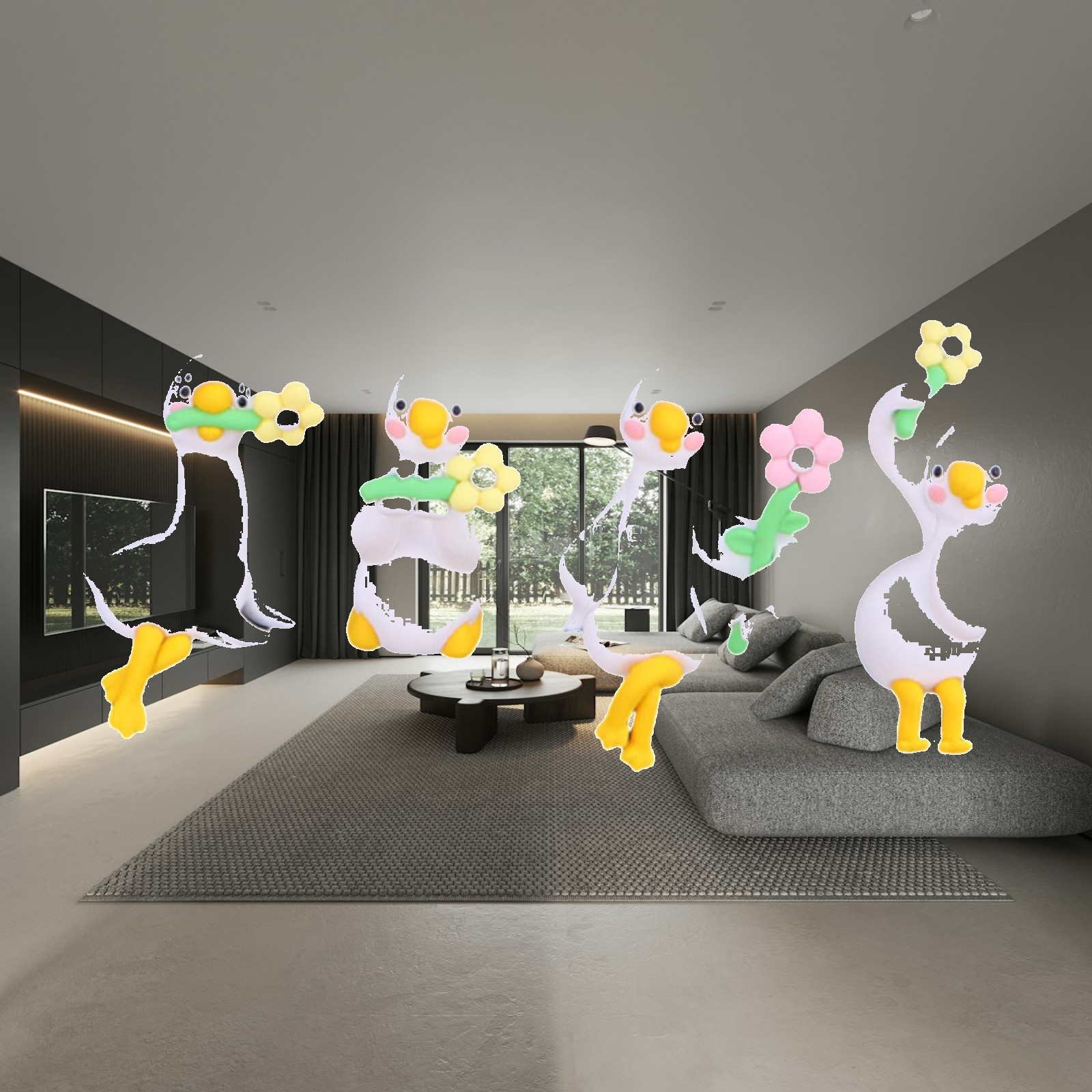 Miniaturas de Patos em Resina, - Resin Art Decoration Items avaliação e preço