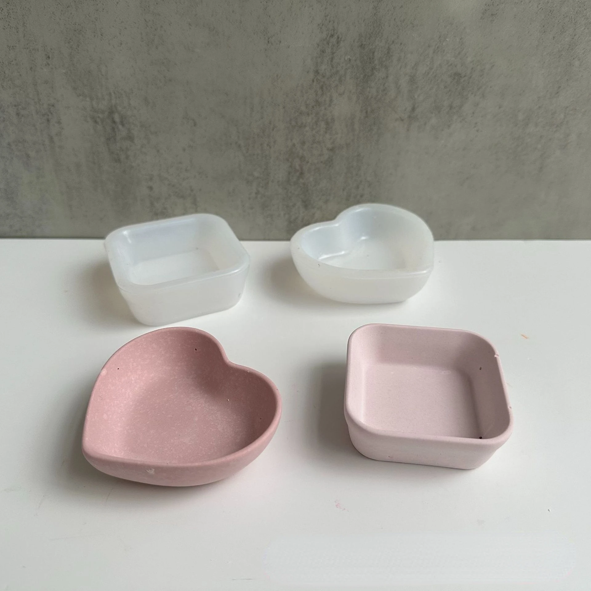 Forma de coração quadrado conc - Resin Art Heart avaliação e preço