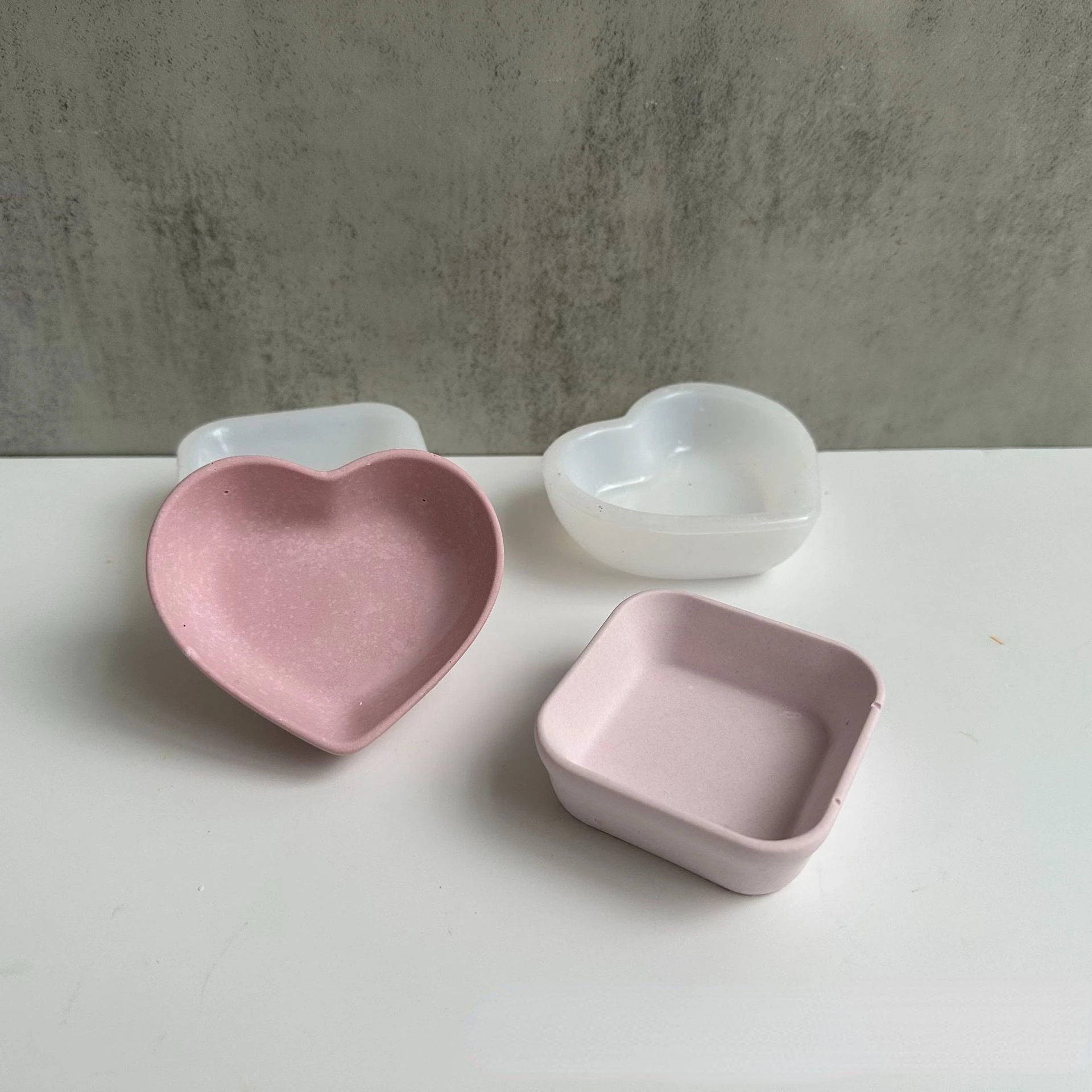 Forma de coração quadrado conc - Resin Art Heart avaliação e preço