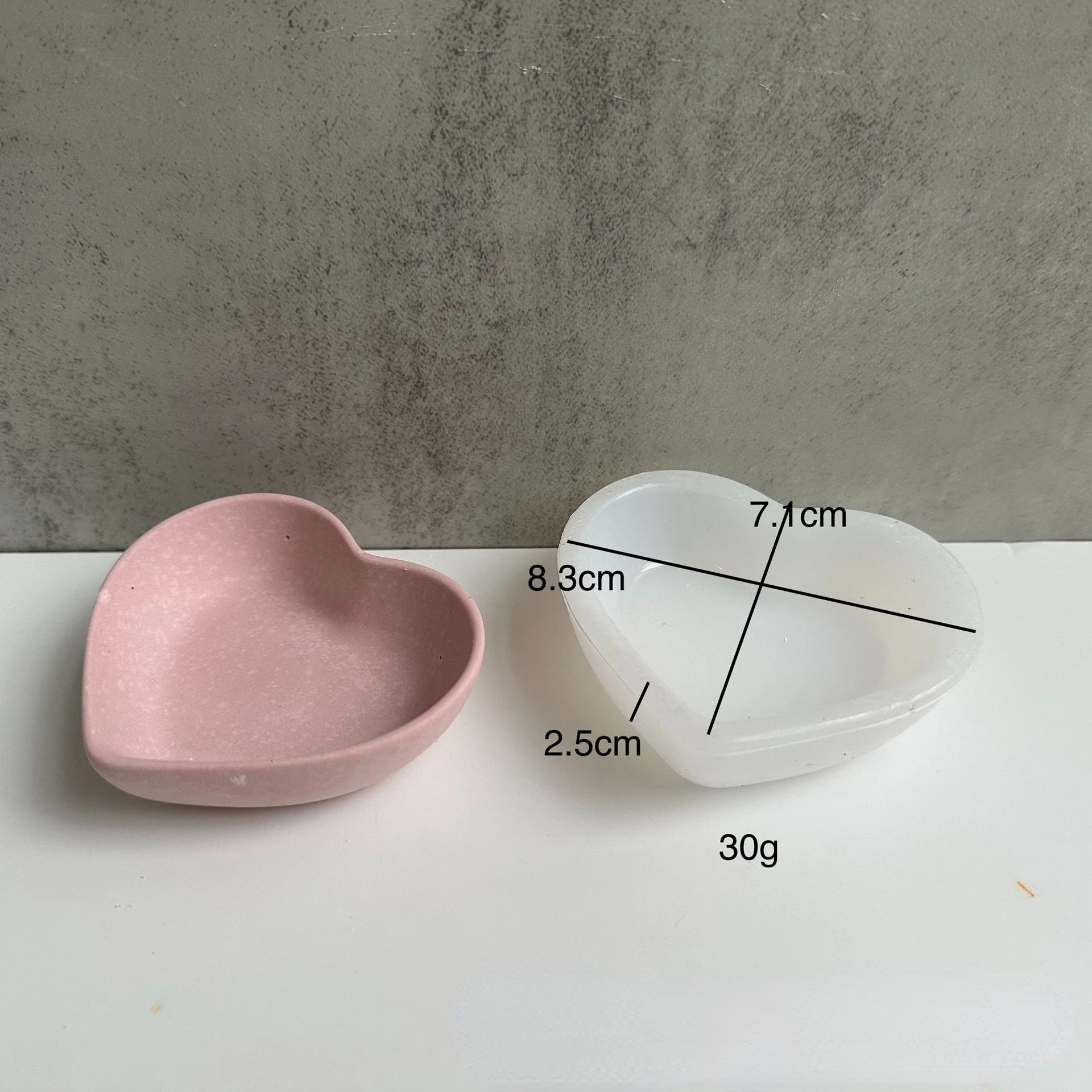 Forma de coração quadrado conc - Resin Art Heart avaliação e preço
