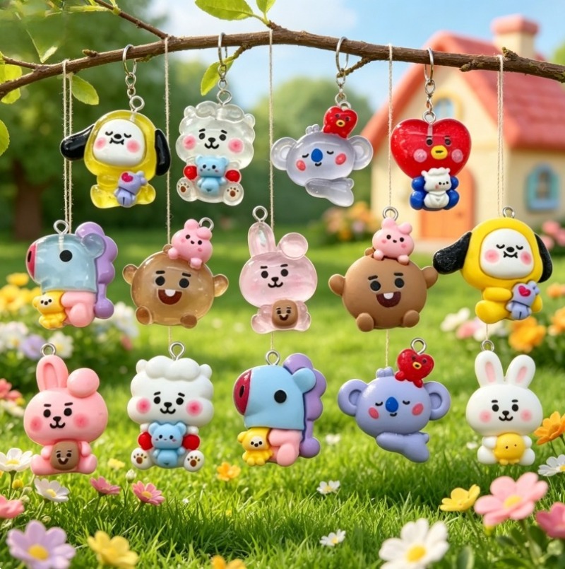 7 peças de pingentes de resina - Resin Art Jewellery Kit avaliação e preço