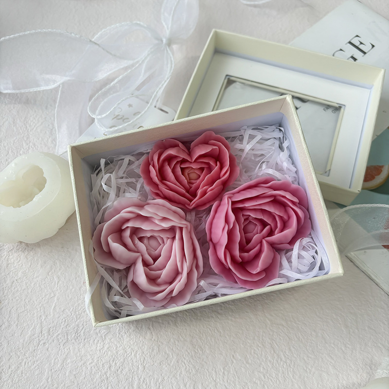 Amor flor molde de silicone di - Resin Art Heart avaliação e preço