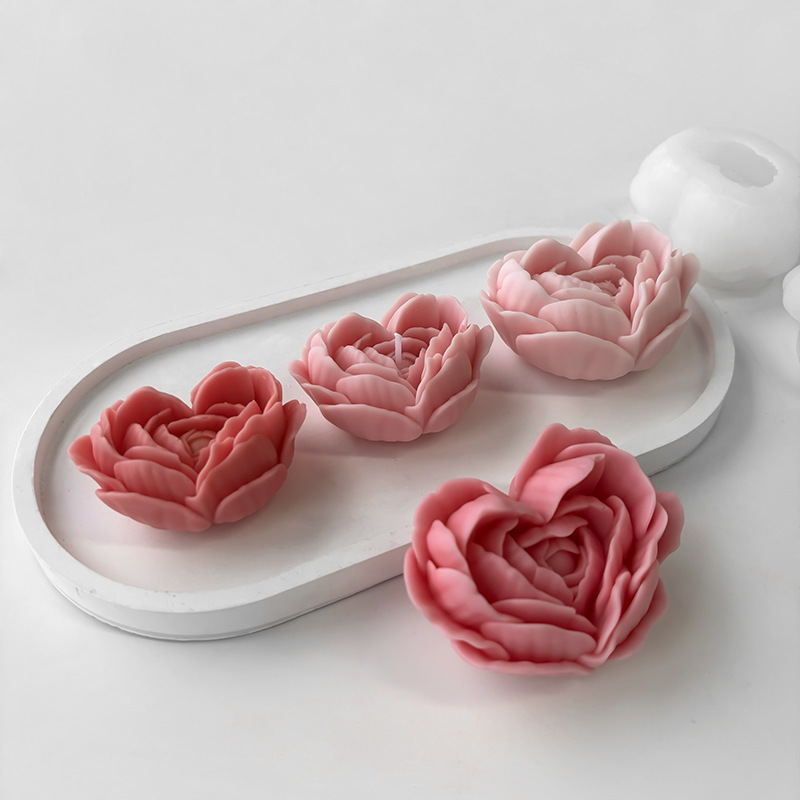 Amor flor molde de silicone di - Resin Art Heart avaliação e preço