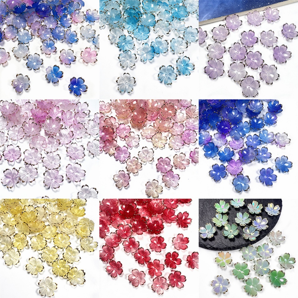 50 peças/lote 19mm Contas de A - Resin Art Jewellery Kit avaliação e preço