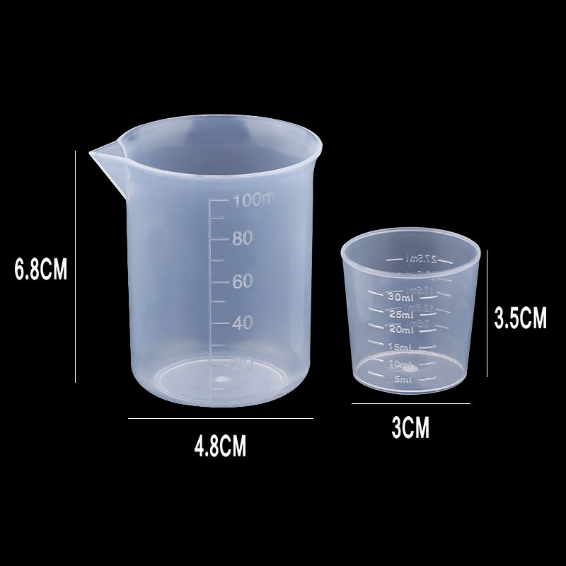 Copo Medidor de Plástico 100ML - Resin Art Kitchen avaliação e preço