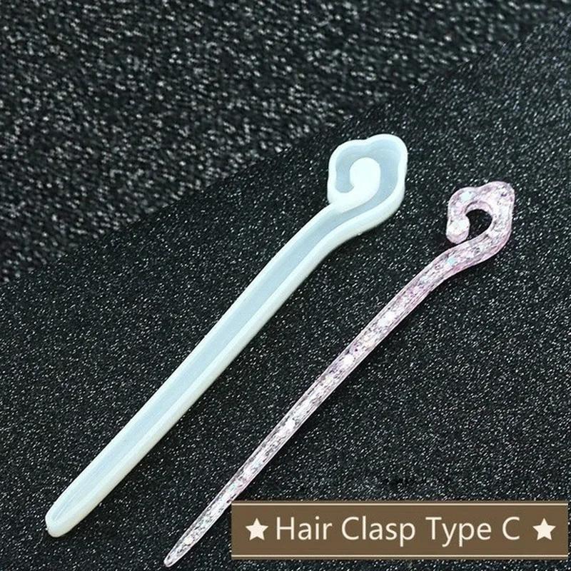 Novo transparente hairpin sili - Resin Art Supplies avaliação e preço