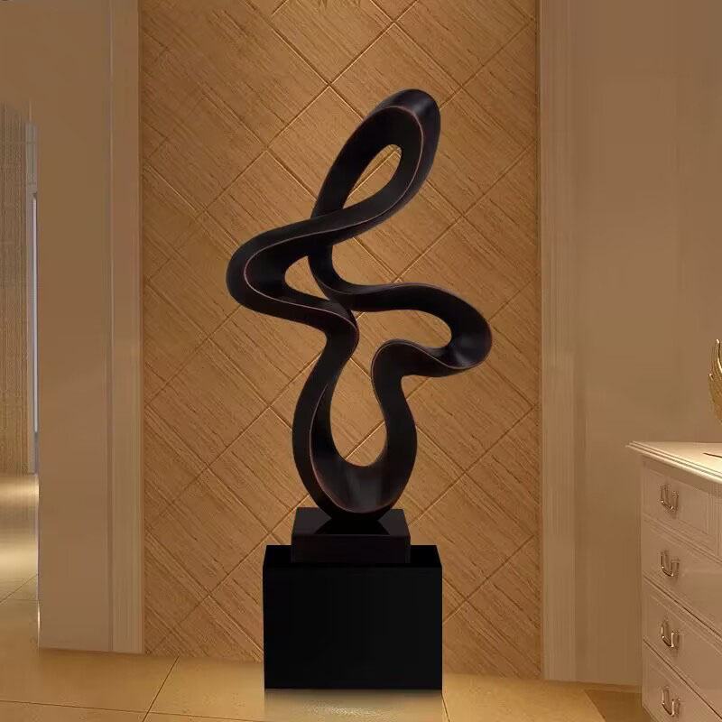 Grande escultura abstrata deco - Resin Art Decoration Items avaliação e preço