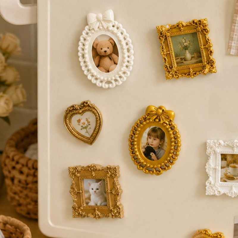 Mini Porta-Retrato Retrô 30/5x - Resin Art For Photo Frame avaliação e preço