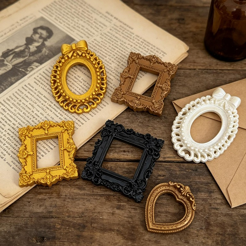 Mini Porta-Retrato Retrô 30/5x - Resin Art For Photo Frame avaliação e preço