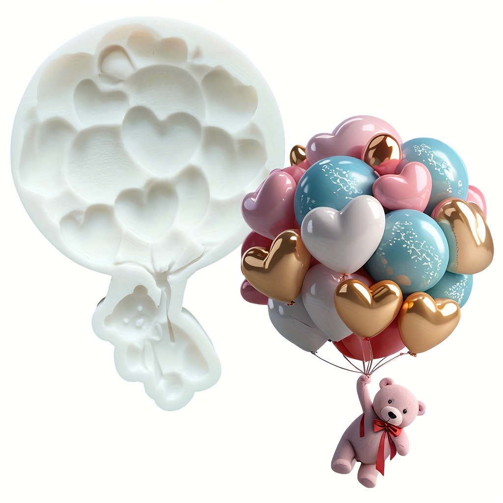 Molde de Silicone em Forma de  - Resin Art Heart avaliação e preço