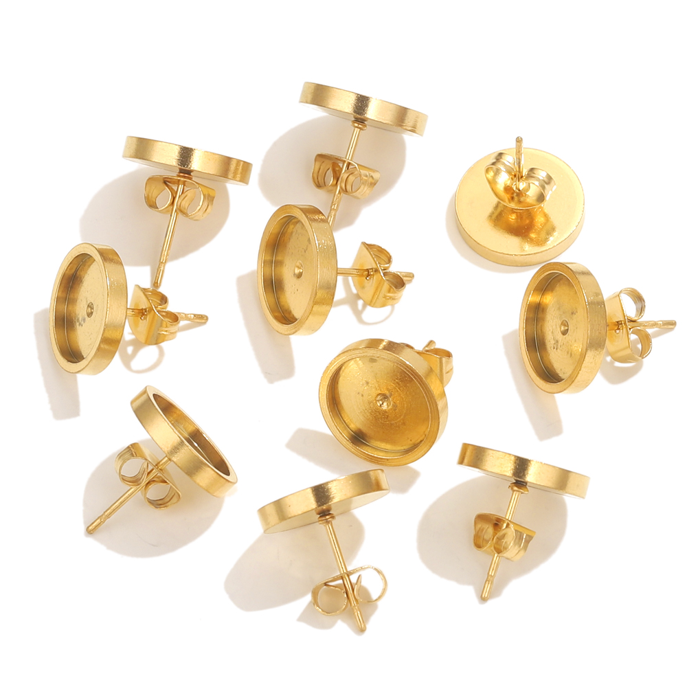 10 pçs de aço inoxidável ouro  - Resin Art Jewellery Kit avaliação e preço