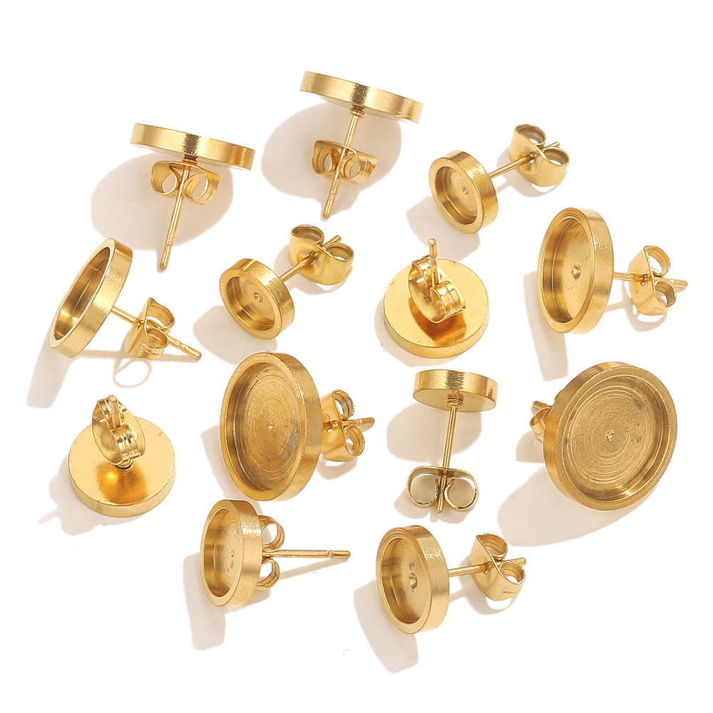 10 pçs de aço inoxidável ouro  - Resin Art Jewellery Kit avaliação e preço